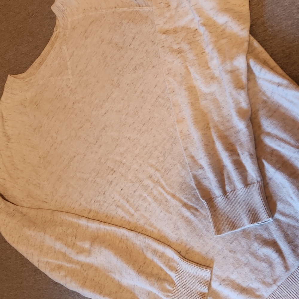LOGG By H&M White And Gray Heather Look  Sweater Size Large - Picture 6 of 6
